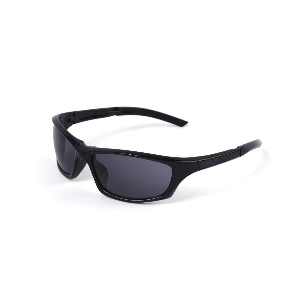 [에딜롯]EDIROT - Folding Glasses (Black / Smoke)
