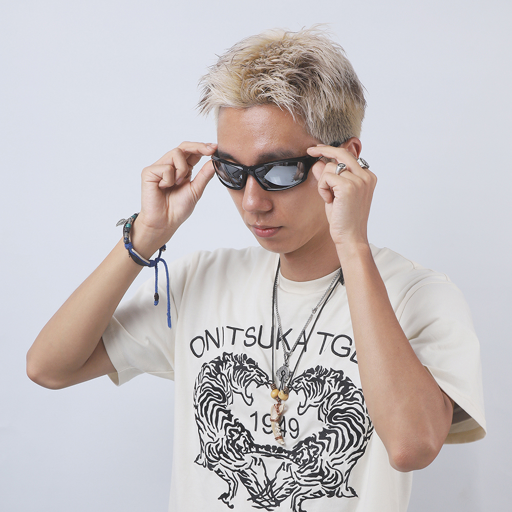 [에딜롯]EDIROT - Folding Glasses (Black / Chrome)