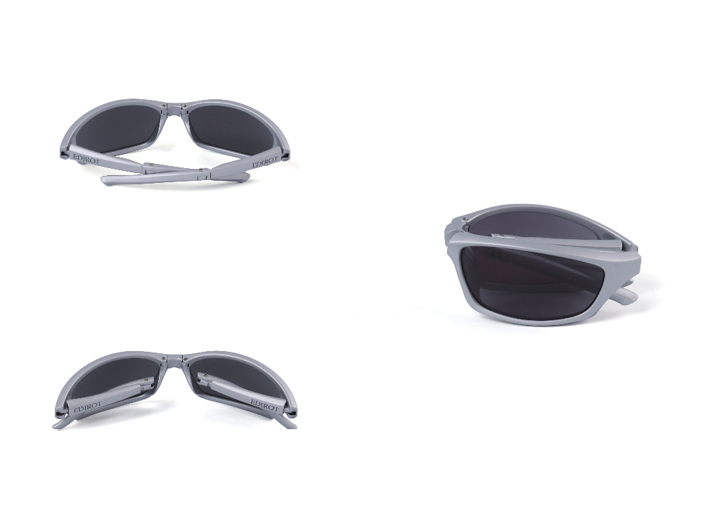 [에딜롯]EDIROT - Folding Glasses (Silver / Smoke)