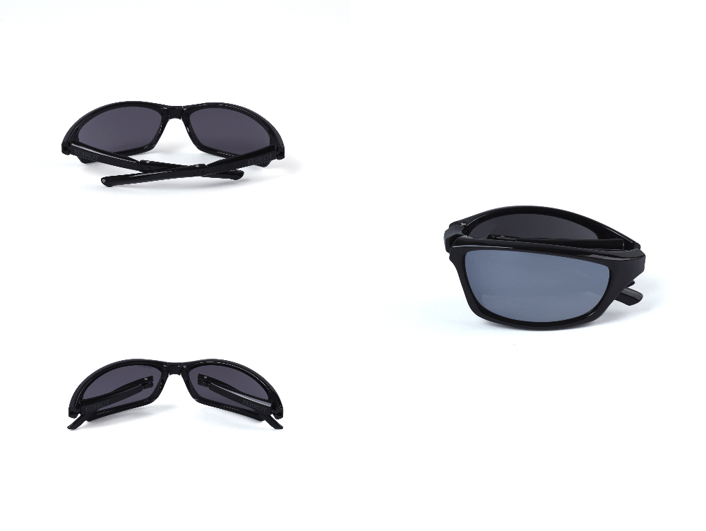 [에딜롯]EDIROT - Folding Glasses (Black / Chrome)