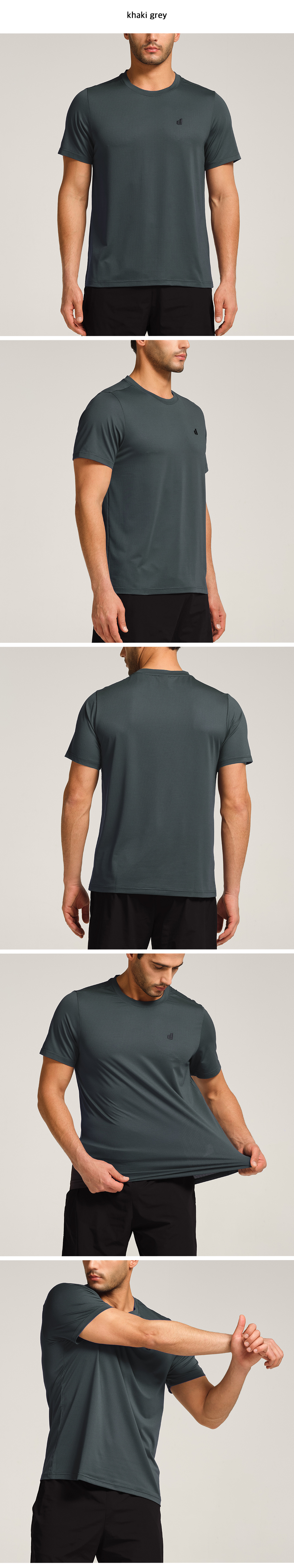 [도이터] 케이런 PRIZMA 반팔 라운드 티셔츠 KHAKI GREY