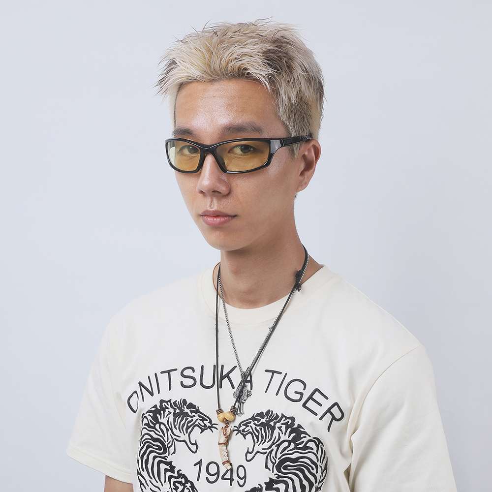 [에딜롯]EDIROT - Folding Glasses Photochromic (Black / Yellow - Smoke)