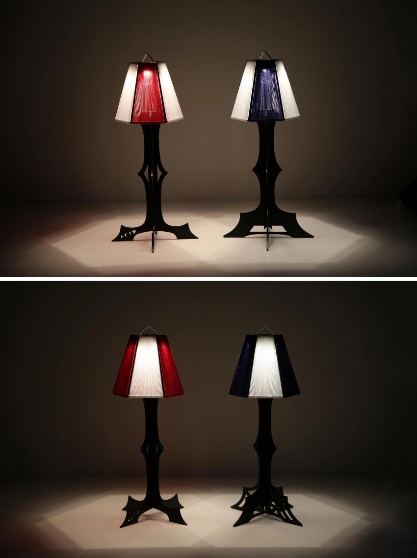 [어나더캠퍼]Lamp Shade [red,navy]