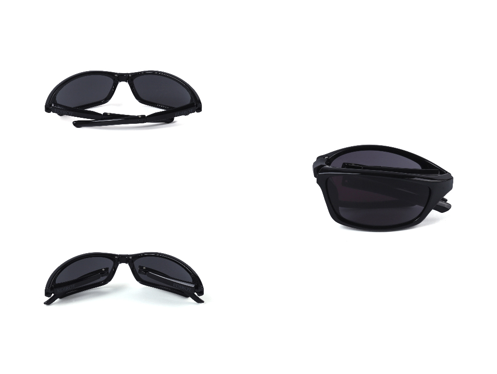 [에딜롯]EDIROT - Folding Glasses (Black / Smoke)