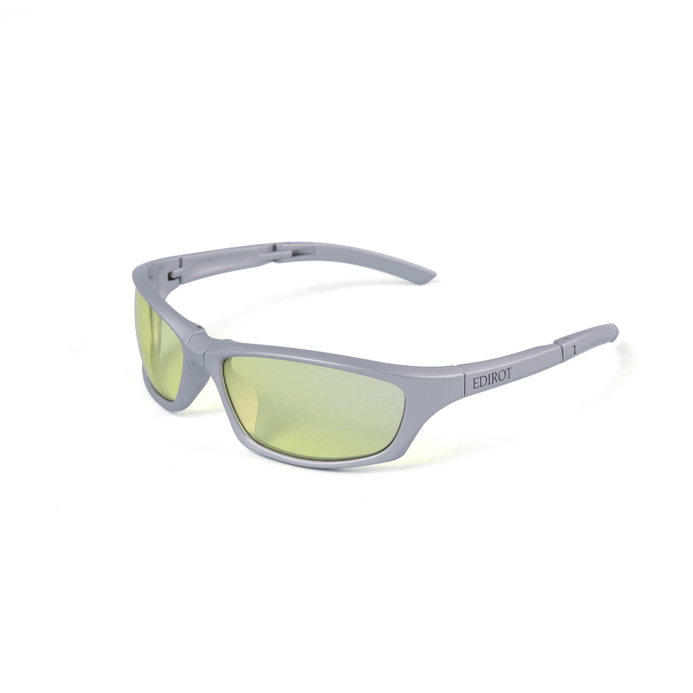 [에딜롯]EDIROT - Folding Glasses Photochromic (Siver / Yellow - Smoke)