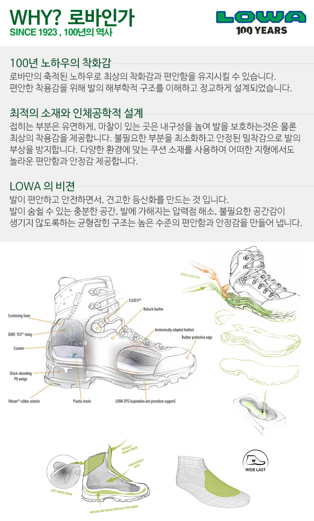 [로바] 로바 칼로야 벤트 네이비시위드 6034 남성용 여름 하이킹화