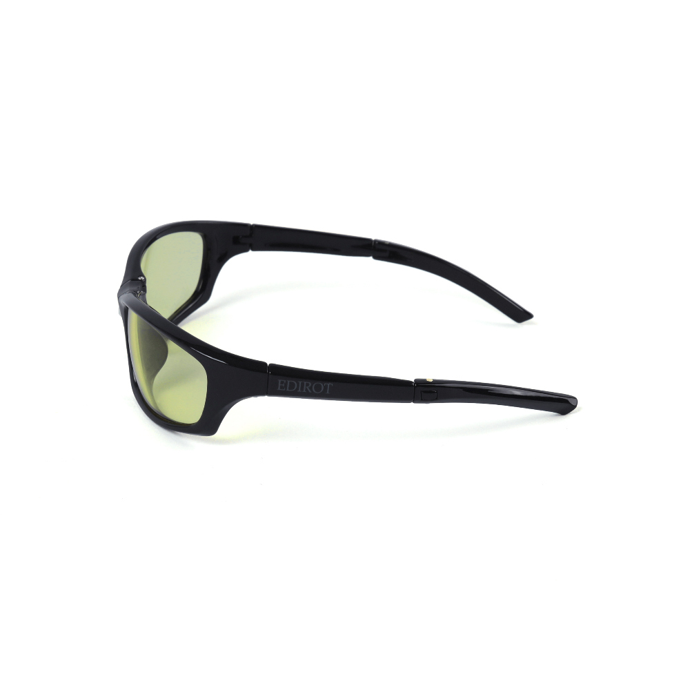 [에딜롯]EDIROT - Folding Glasses Photochromic (Black / Yellow - Smoke)