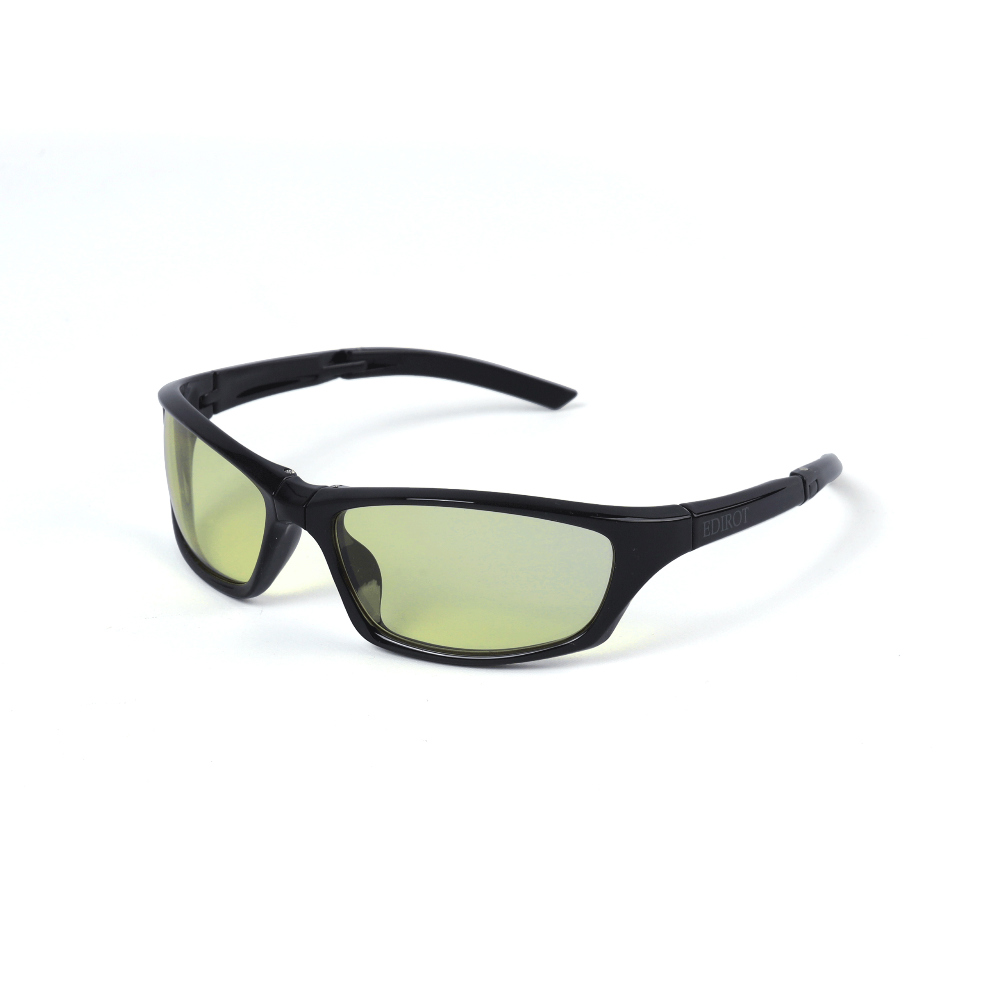 [에딜롯]EDIROT - Folding Glasses Photochromic (Black / Yellow - Smoke)