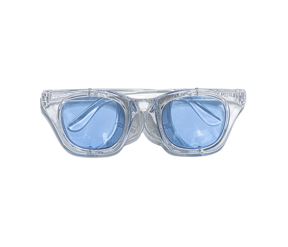 [에딜롯] EDIROT - 001 Wing Glasses Standard (Clear/Blue)