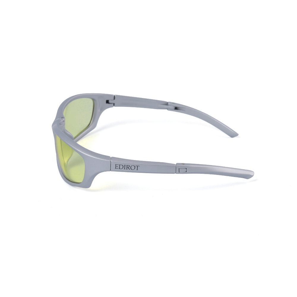 [에딜롯]EDIROT - Folding Glasses Photochromic (Siver / Yellow - Smoke)