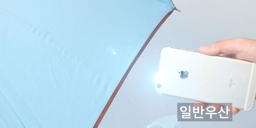 데이비드 초경량 암막 골프우산