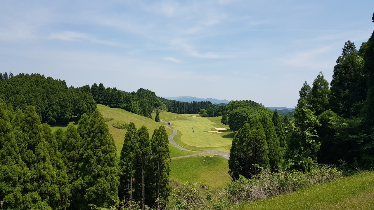 ⛳️일본 구마모토 아소스카이블루CC