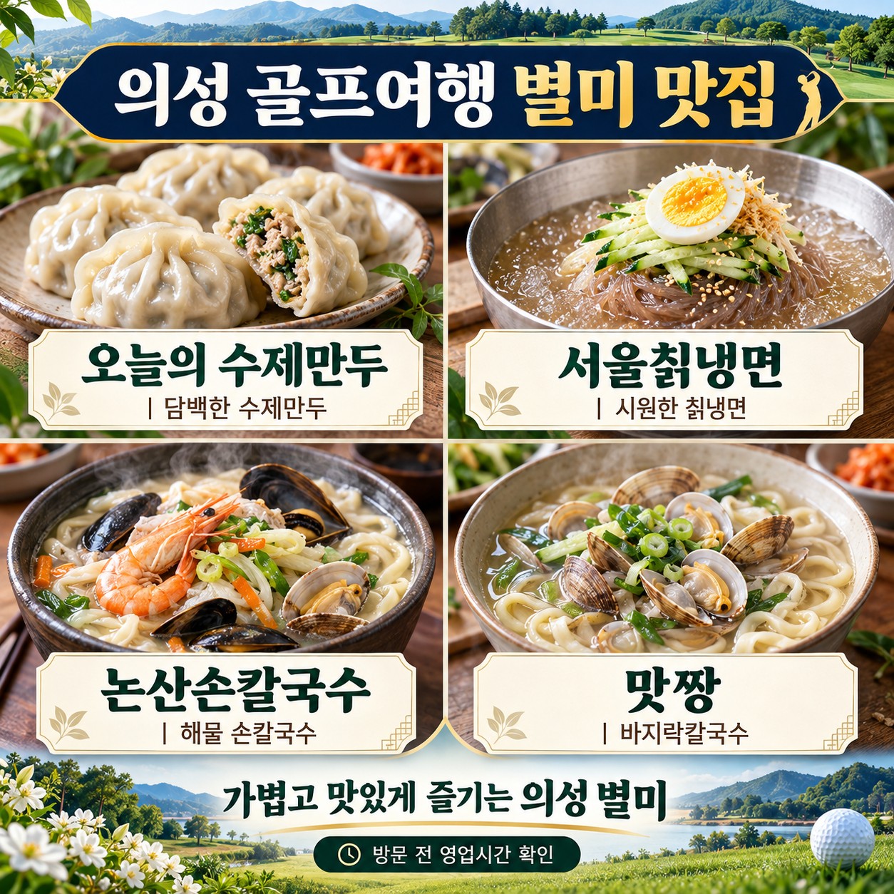 ⛳️ 의성 파라지오CC × 엠스클럽 54홀 골프