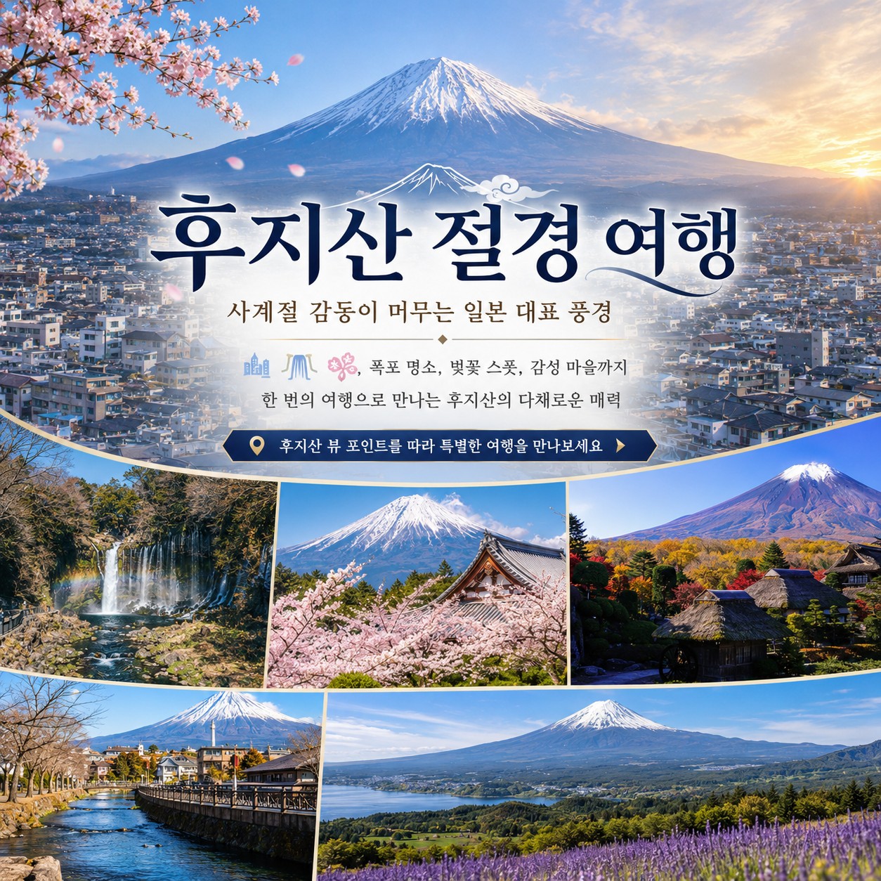 ⛳️시원한 후지산 럭셔리 골프💕