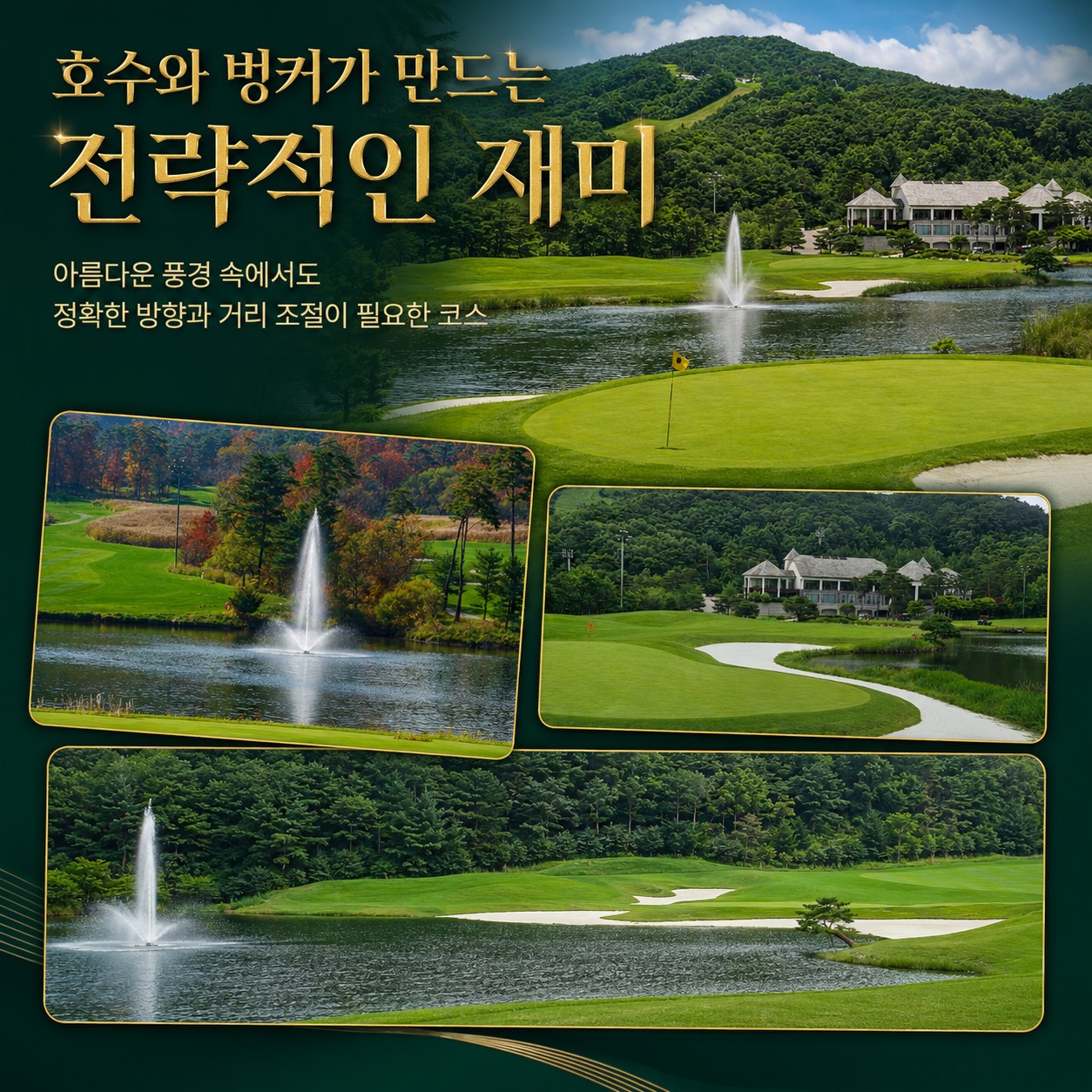 🔥 해발 약 500m에서 즐기는 무주 2색 시원한 라운딩