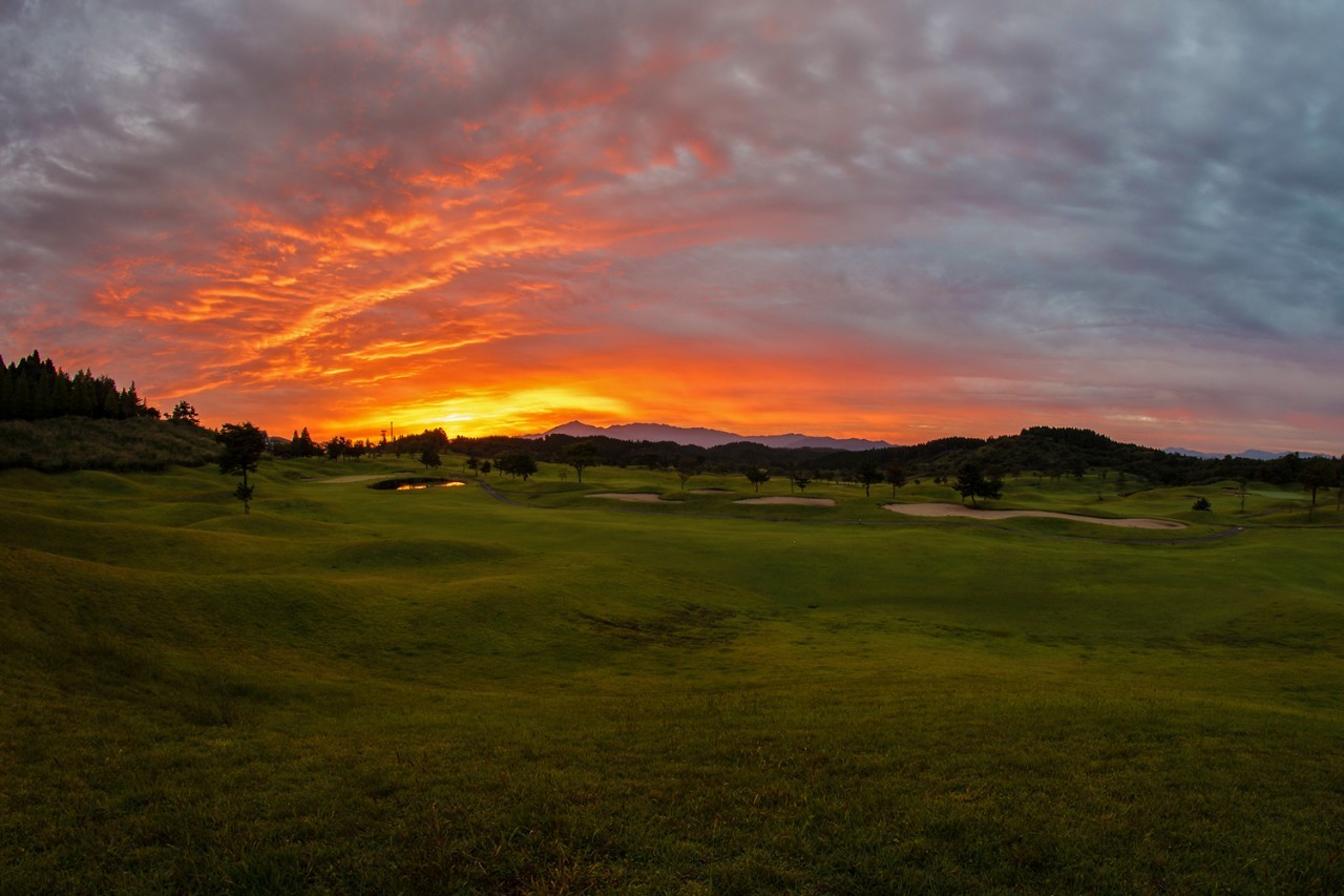 ⛳️일본 구마모토 아소스카이블루CC