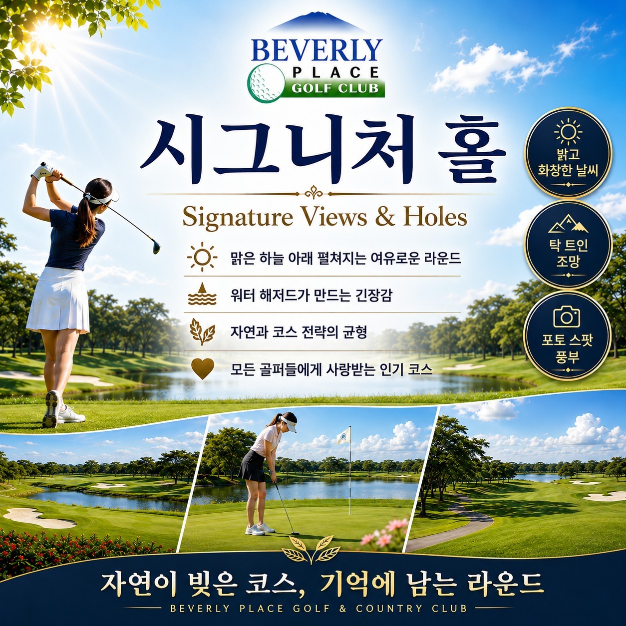 ⛳필리핀 클락 주말 골프 여행