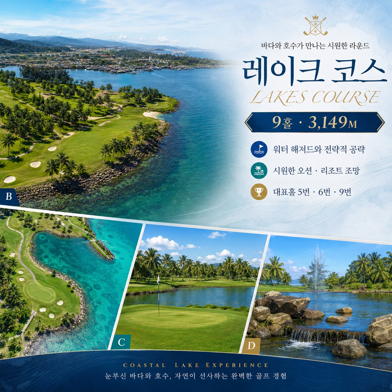 ⛳️ 코타키나발루 수트라하버 골프 리조트