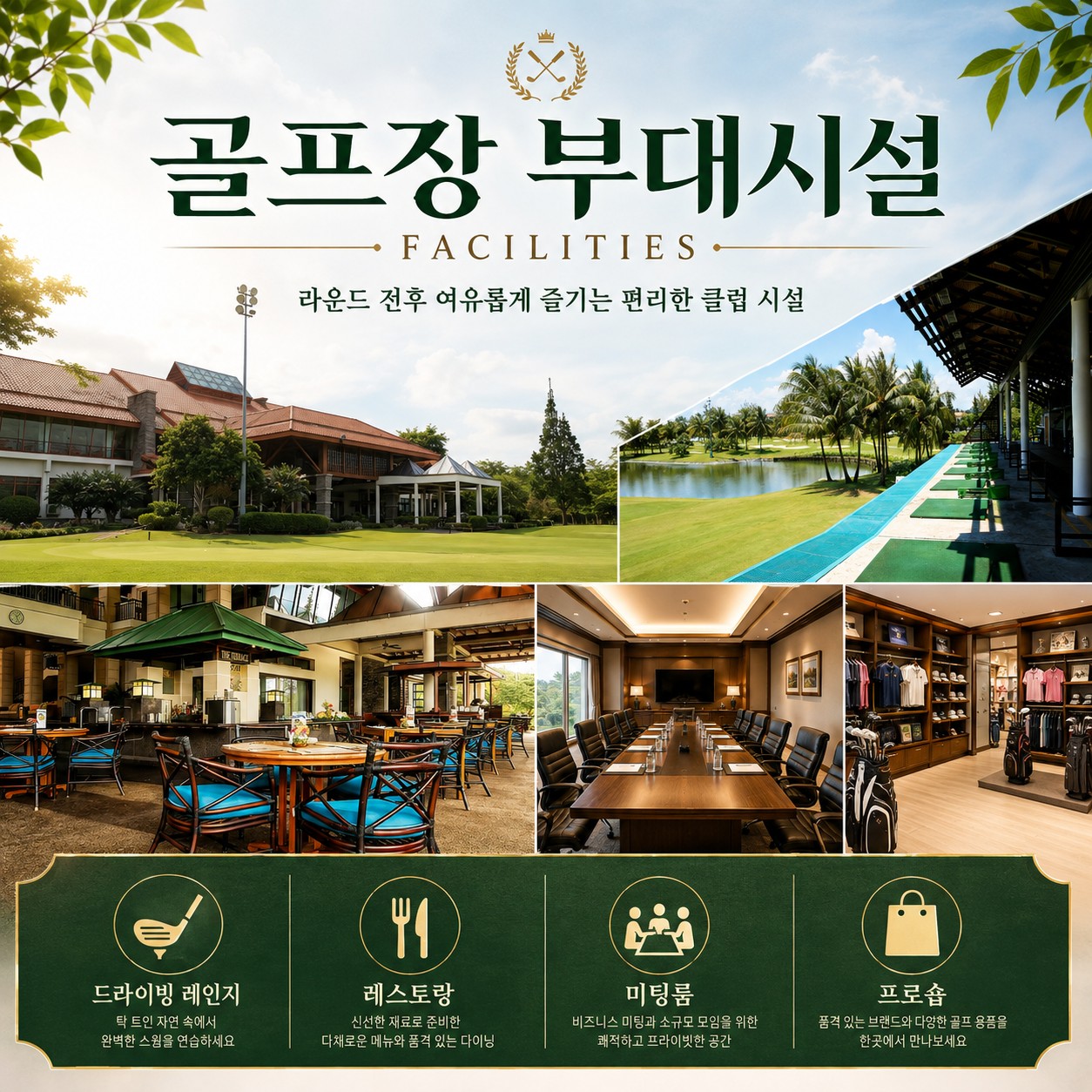 ⛳️ 코타키나발루 수트라하버 골프 리조트