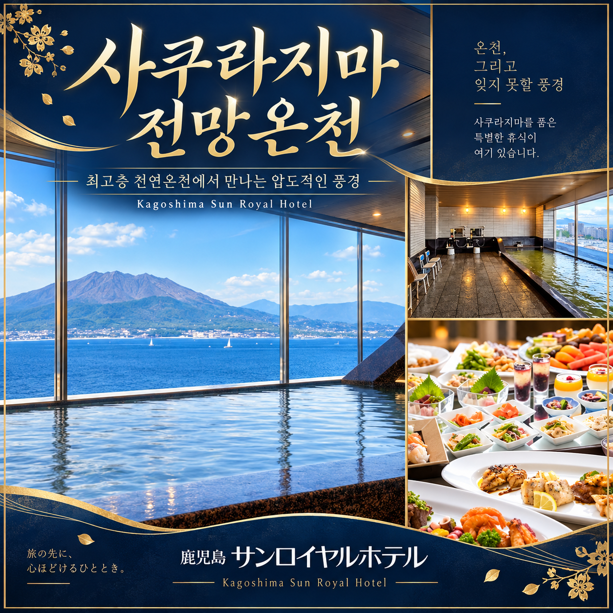 ⛳️ 가고시마 썬로얄 온천호텔 시티 2색 골프