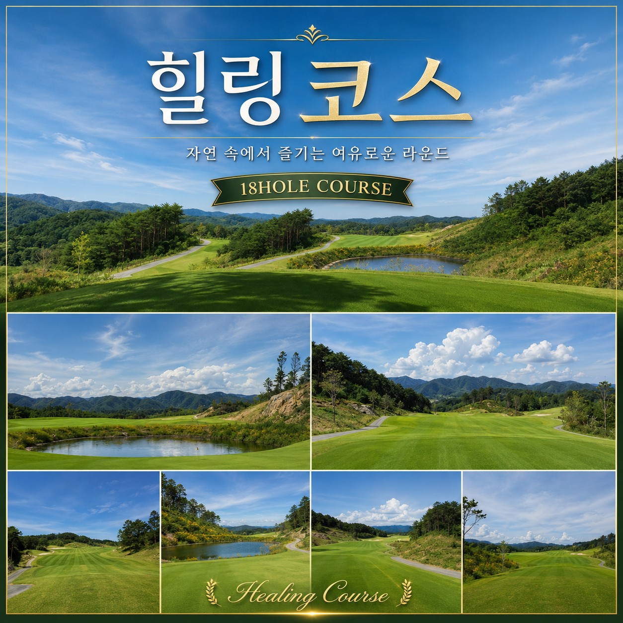 ⛳️[8월특가] 울진마린 골프 2박3일 골프휴가 특가