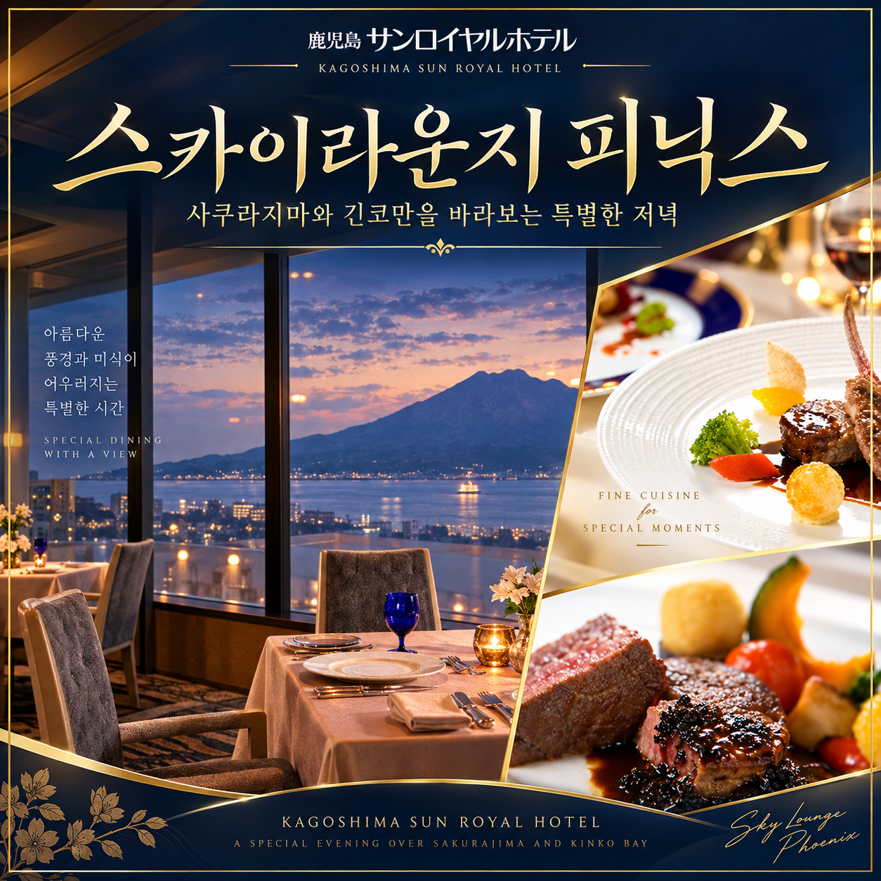 ⛳️ 가고시마 썬로얄 온천호텔 시티 2색 골프