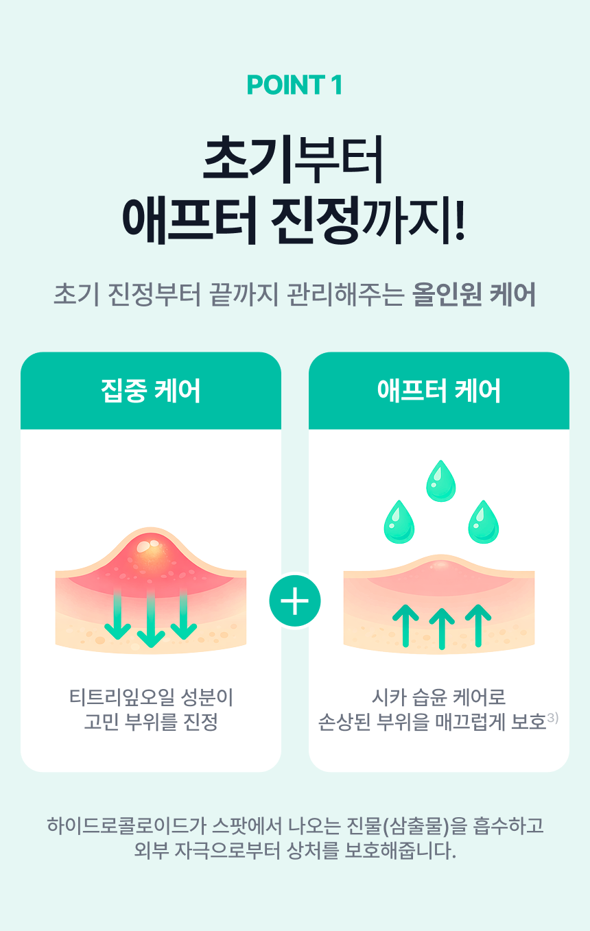 유아른 티트리 시카 스팟 패치
