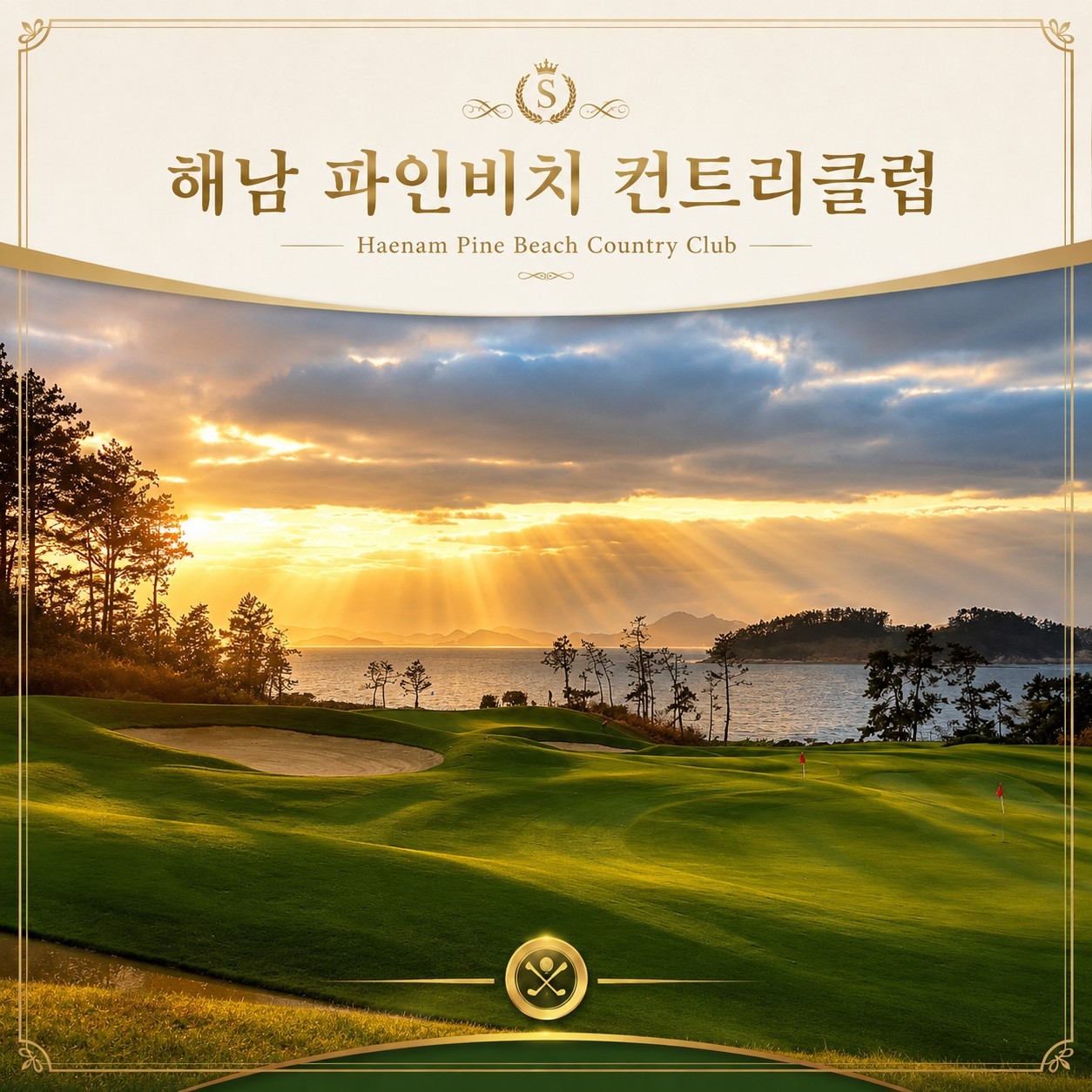 ⛳해남 파인비치 + 솔라시도 2색 골프