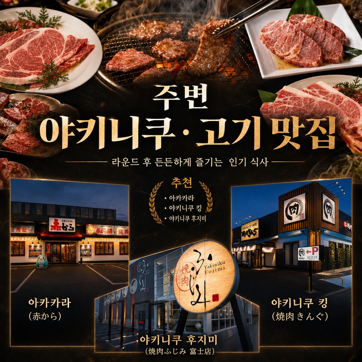 ⛳️시원한 후지산 럭셔리 골프💕
