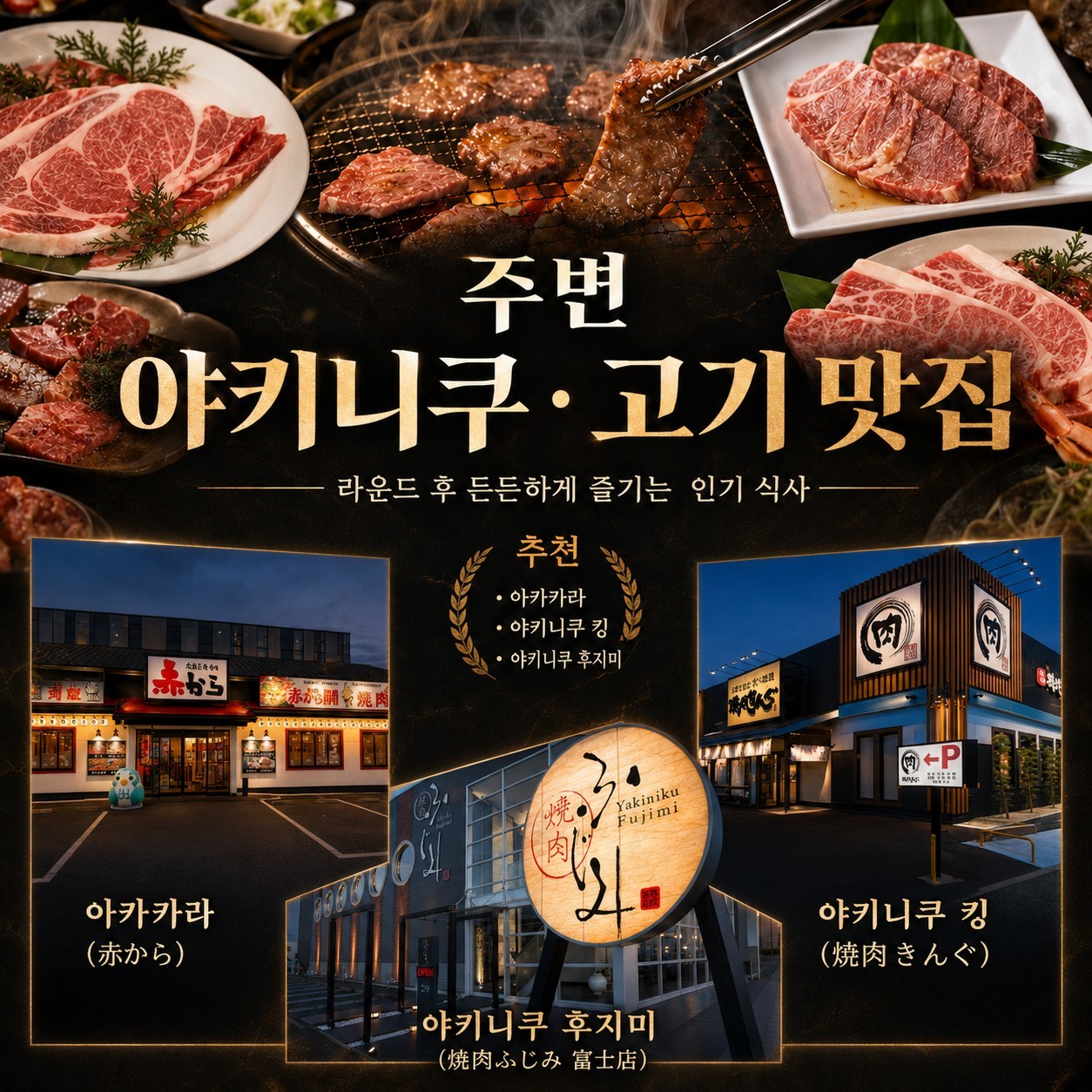 ⛳️[김해출발] 후지산뷰 일본 골프 특가 <2박3일>