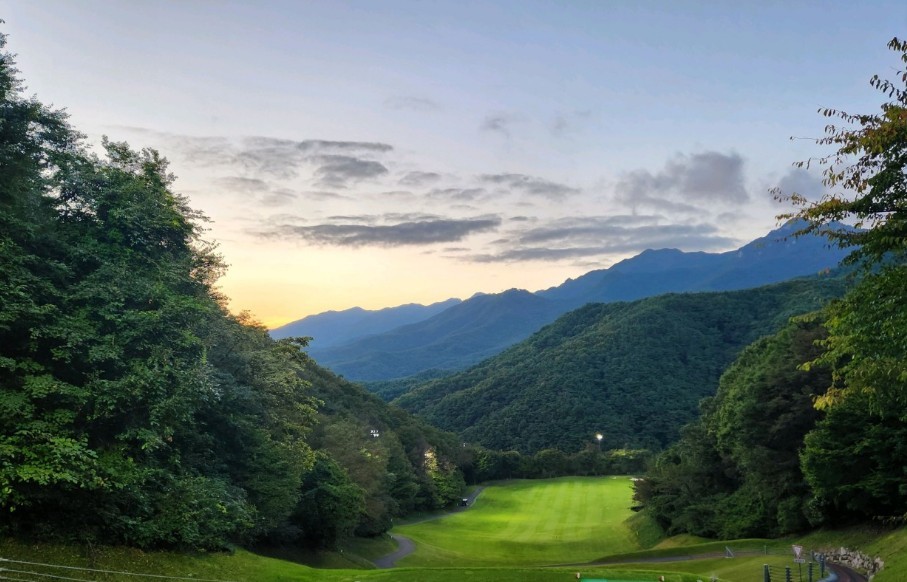 ⛳ 해발 700M 시원한 대구 팔공산 명문 구장