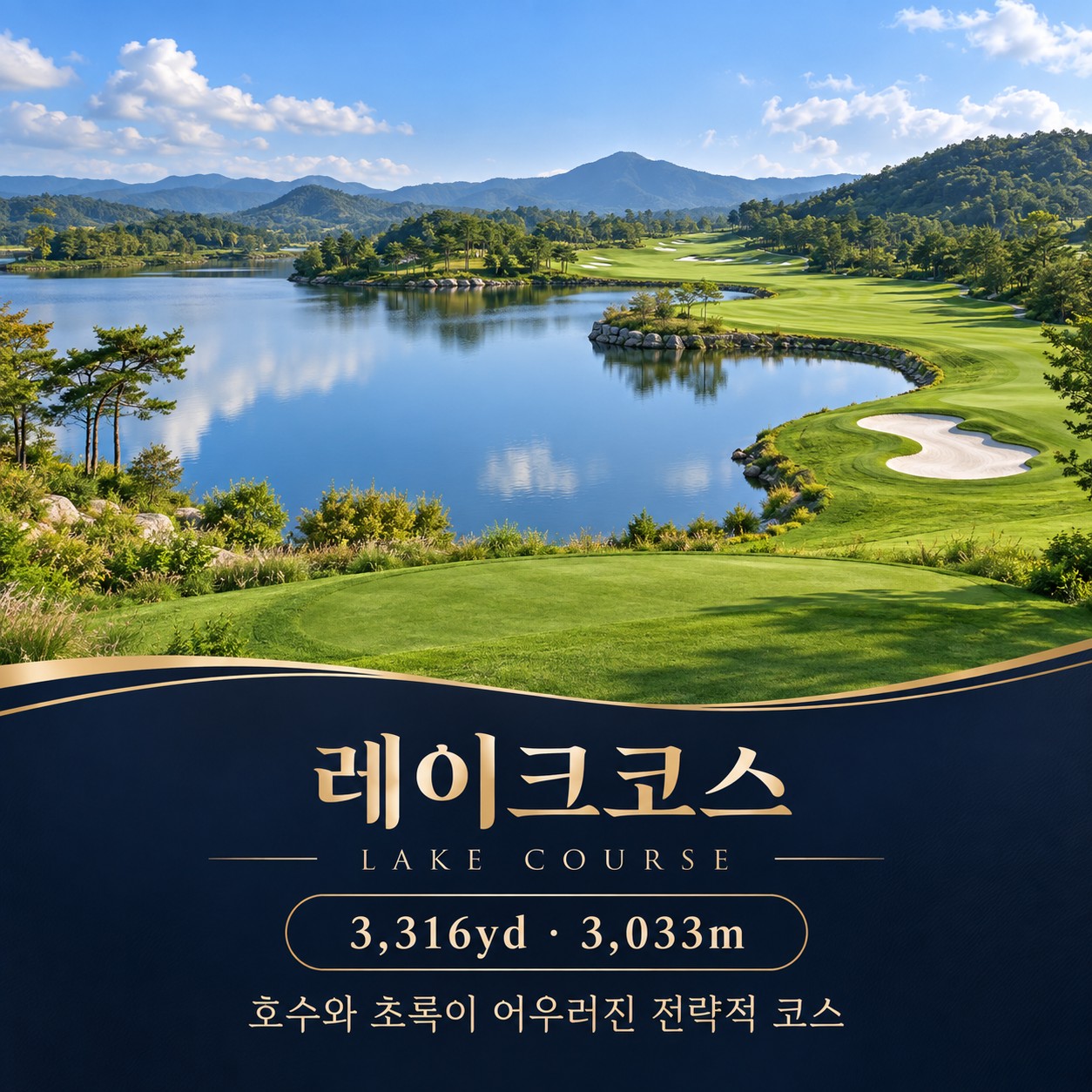 ⛳️ 의성 파라지오CC × 엠스클럽 54홀 골프