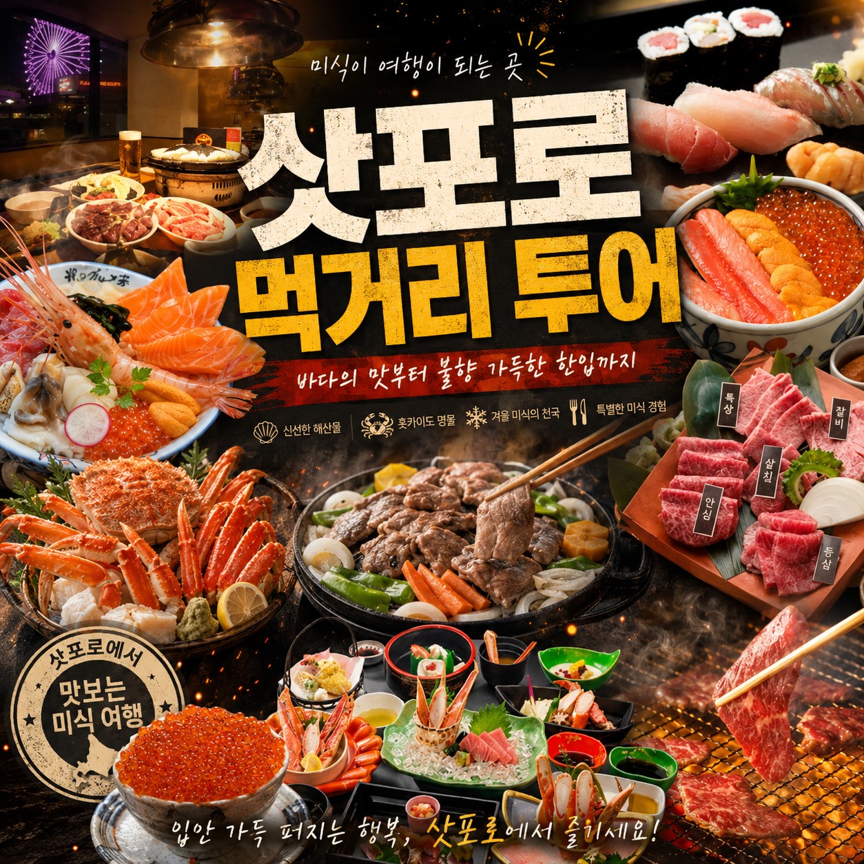 ⛳삿포로 시내 2색 실속 골프⛳