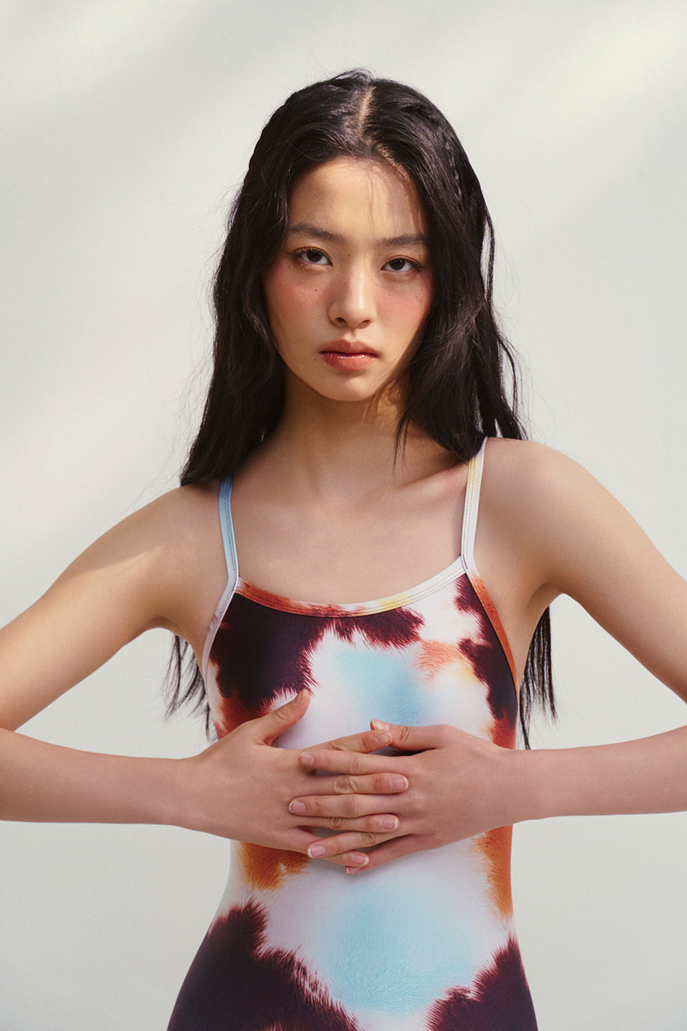 미라쥬 수영복 [츄잉캔디] [싱글백] [세미하이컷]