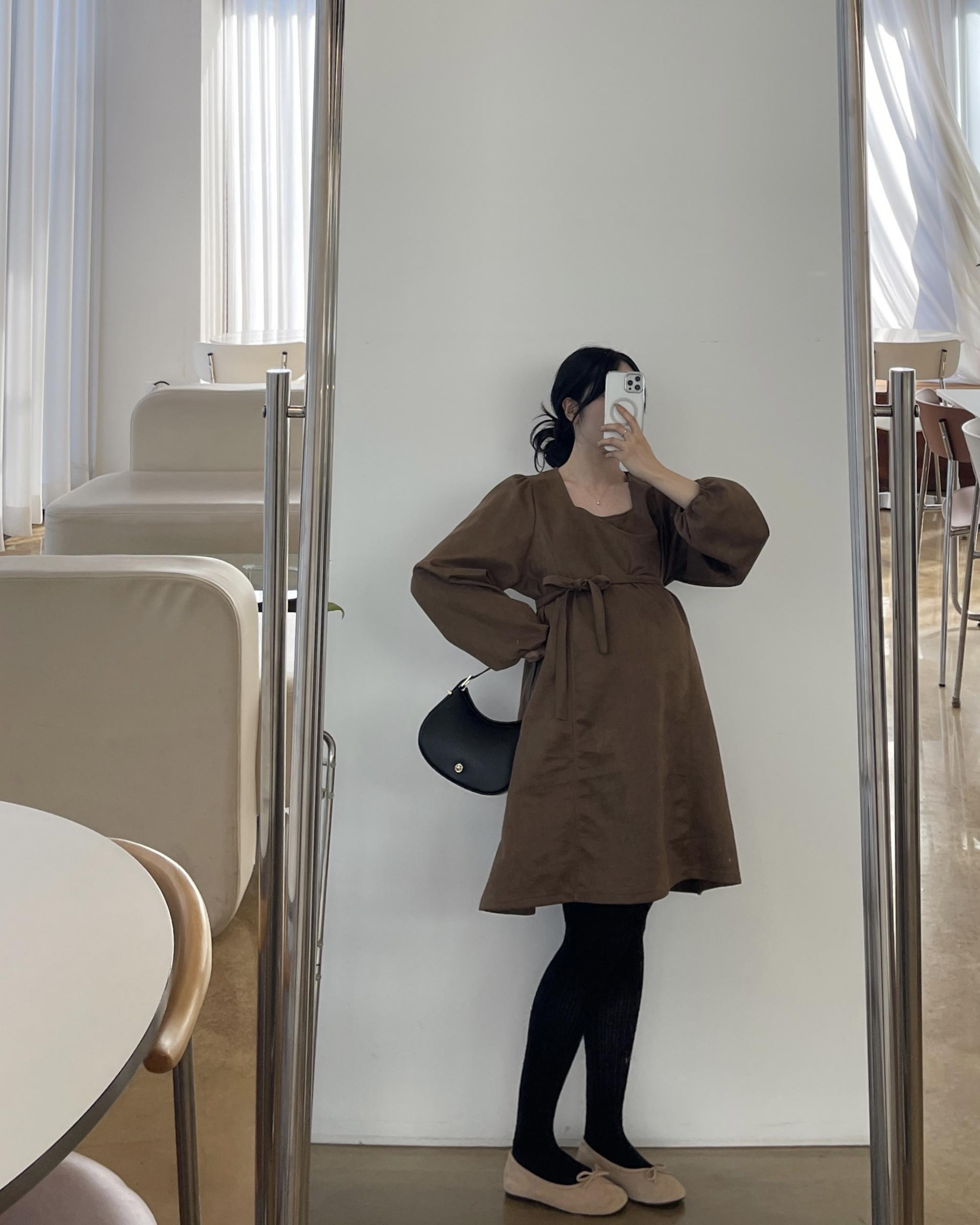 스웨이드미니원피스-2color