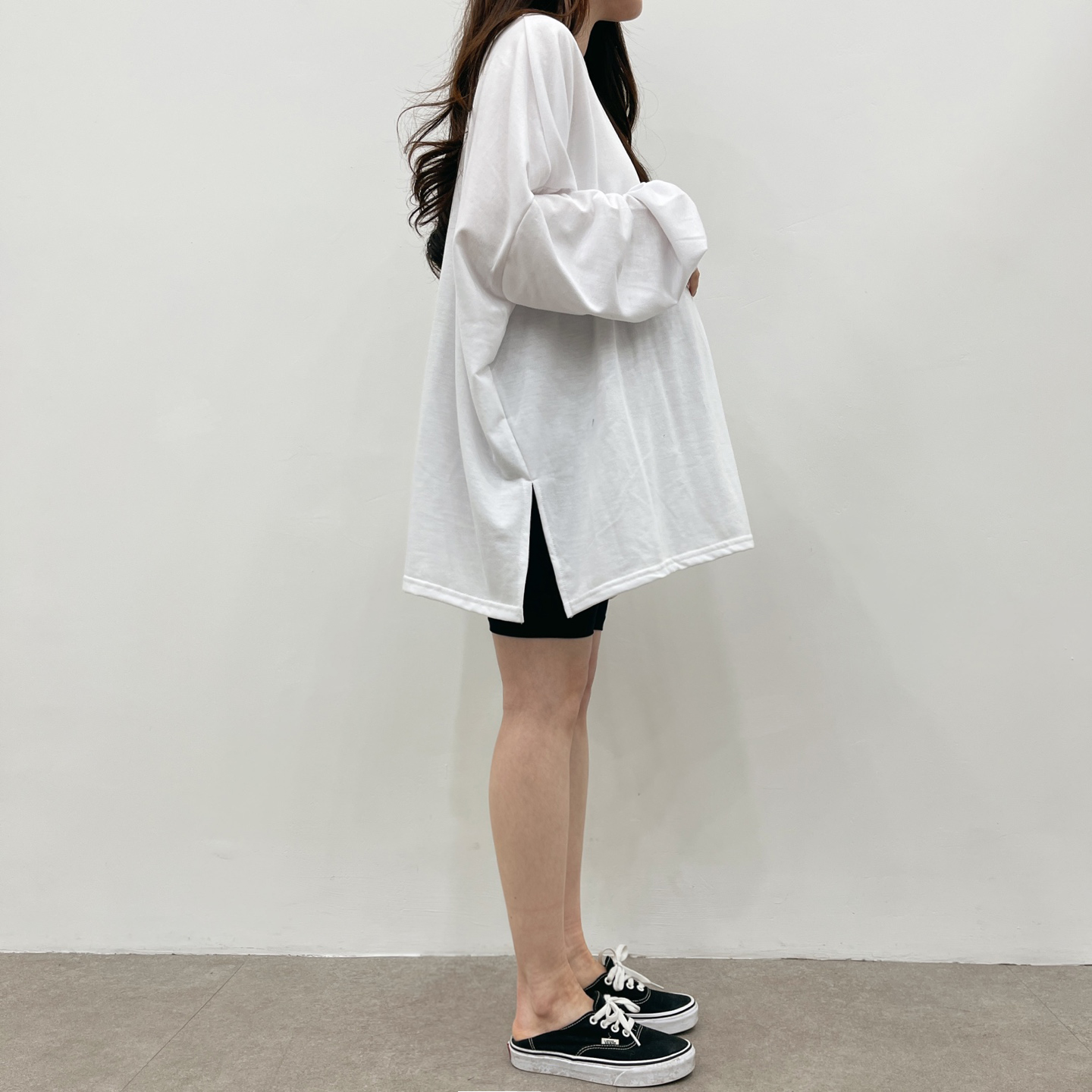 완전박시한코튼T-블랙,화이트,그레이 상세 이미지 10