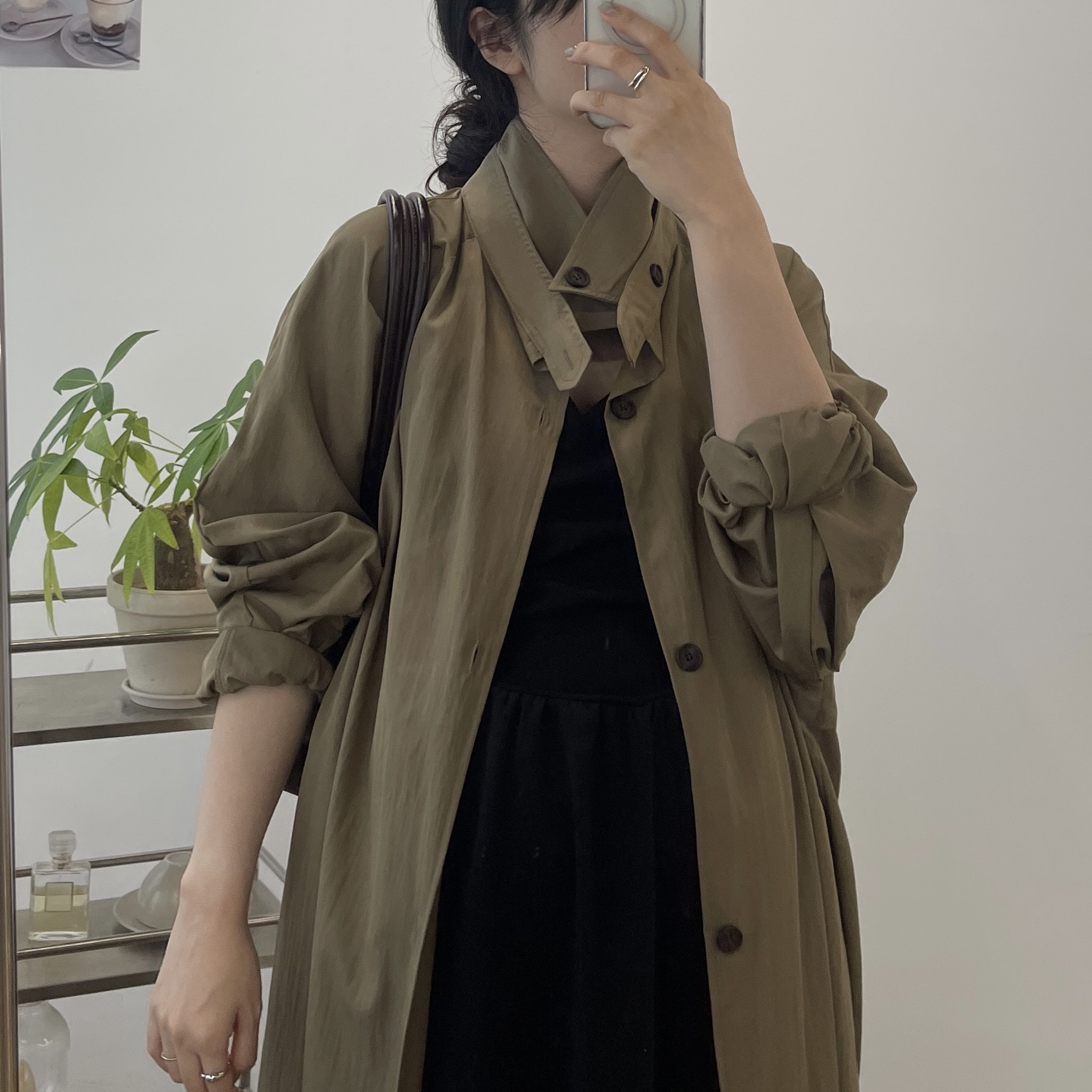 어텀트렌치코트-3color