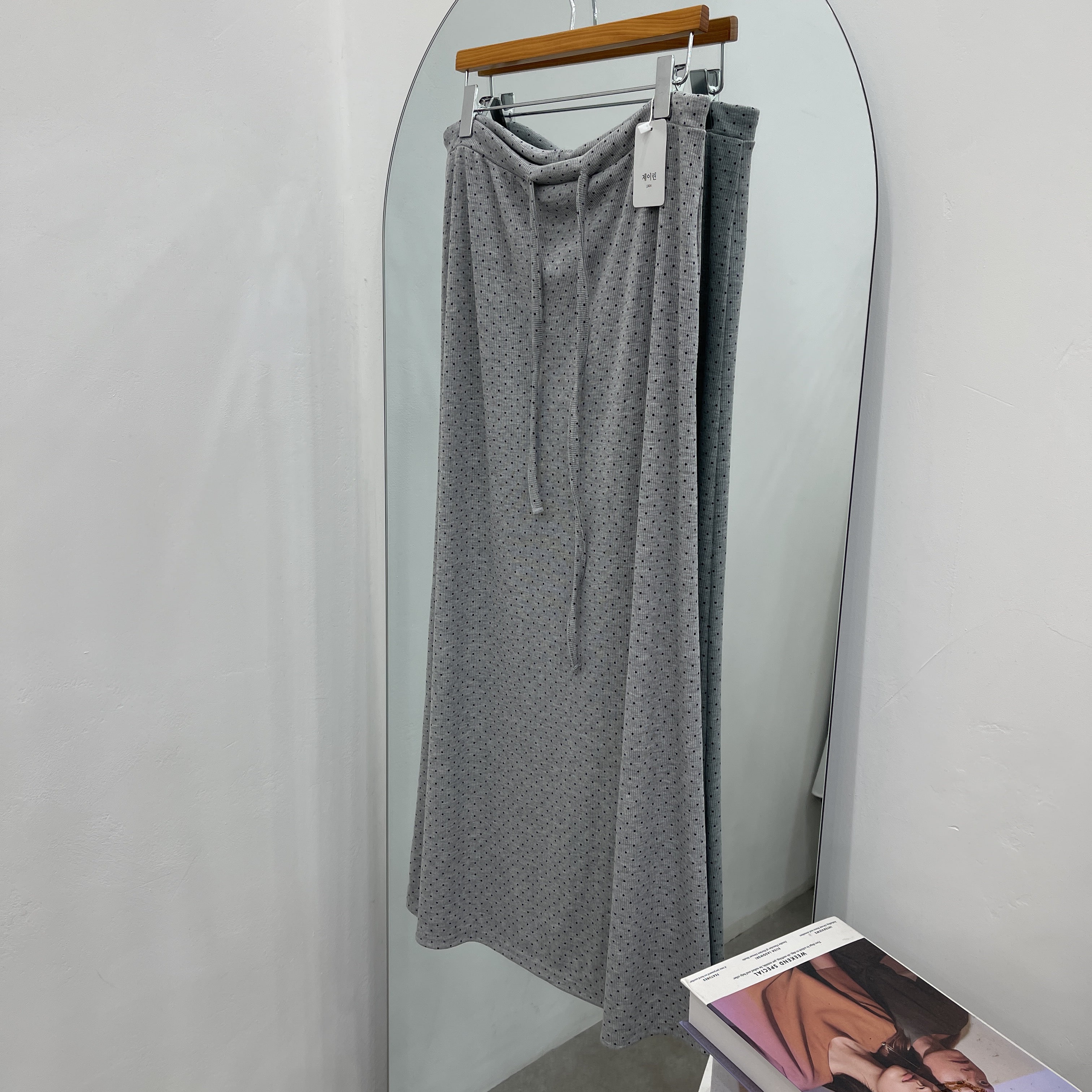 (롱)골지 도트 스트링SK-3color