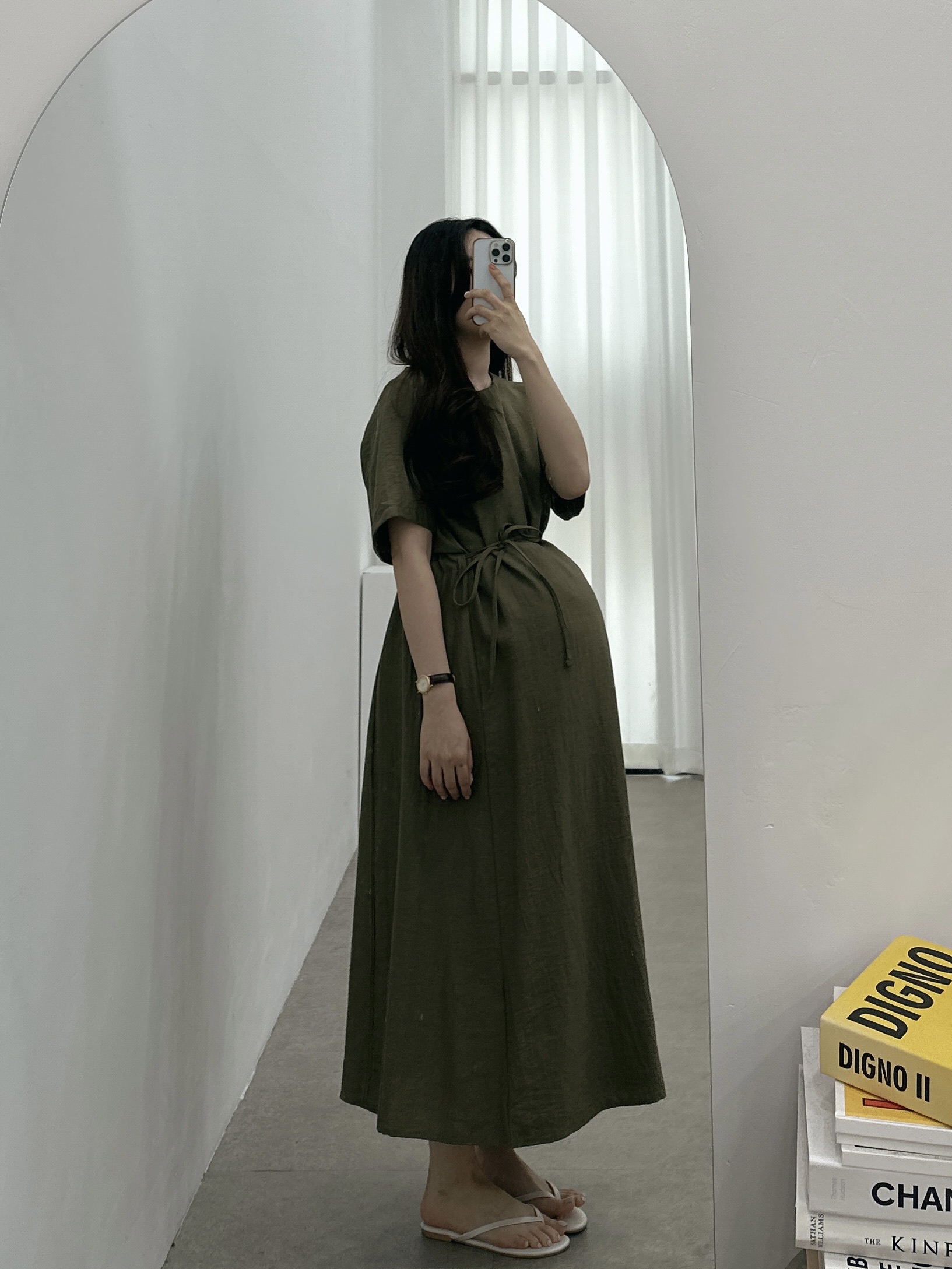 린넨타임원피스-베이지,카키,블랙 상세 이미지 44