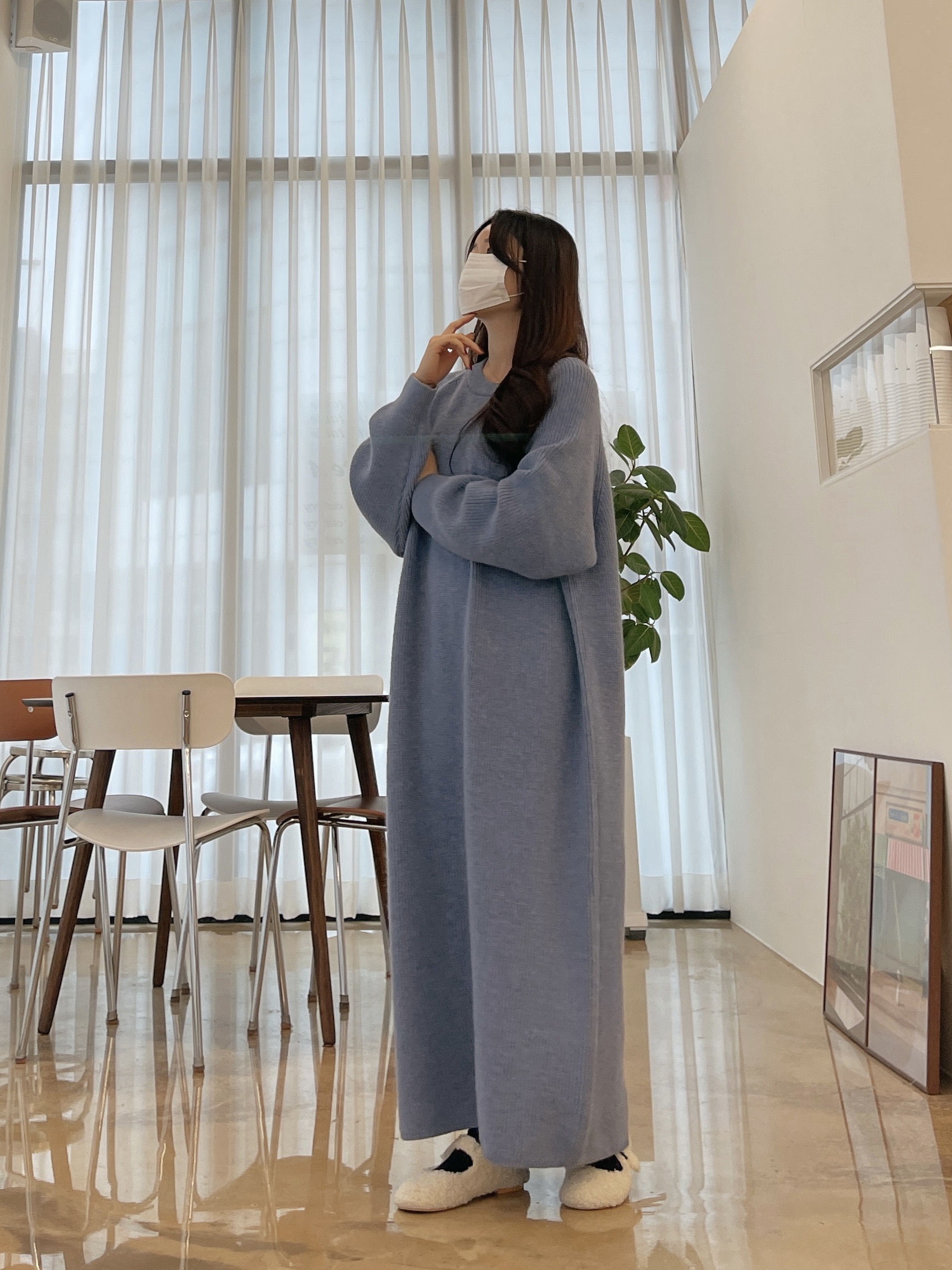 (롱)라운드니트원피스-5color 상세 이미지 64