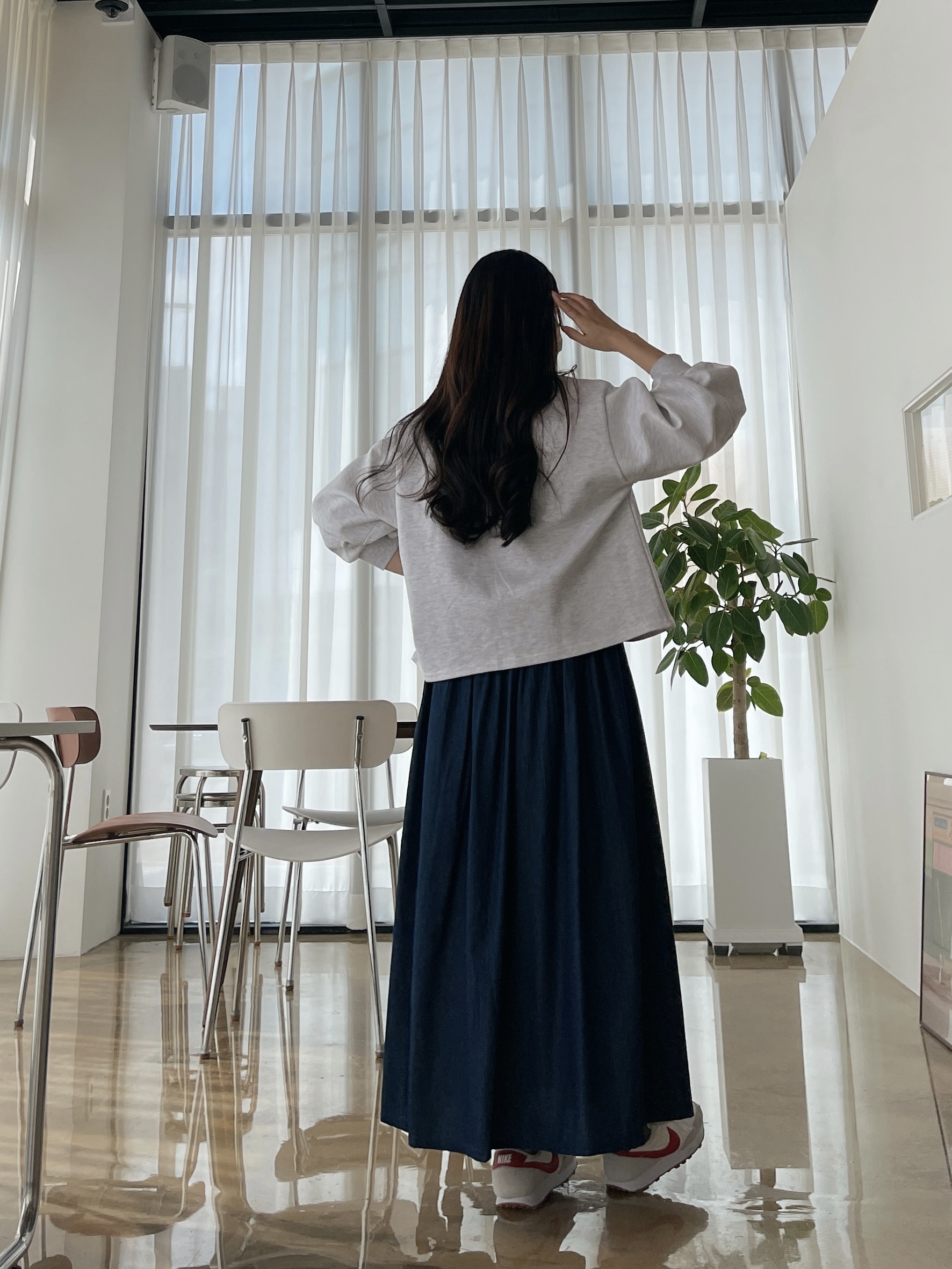 (재진행)오버사선랩맨투맨-백메란지,블랙,보라 상세 이미지 25