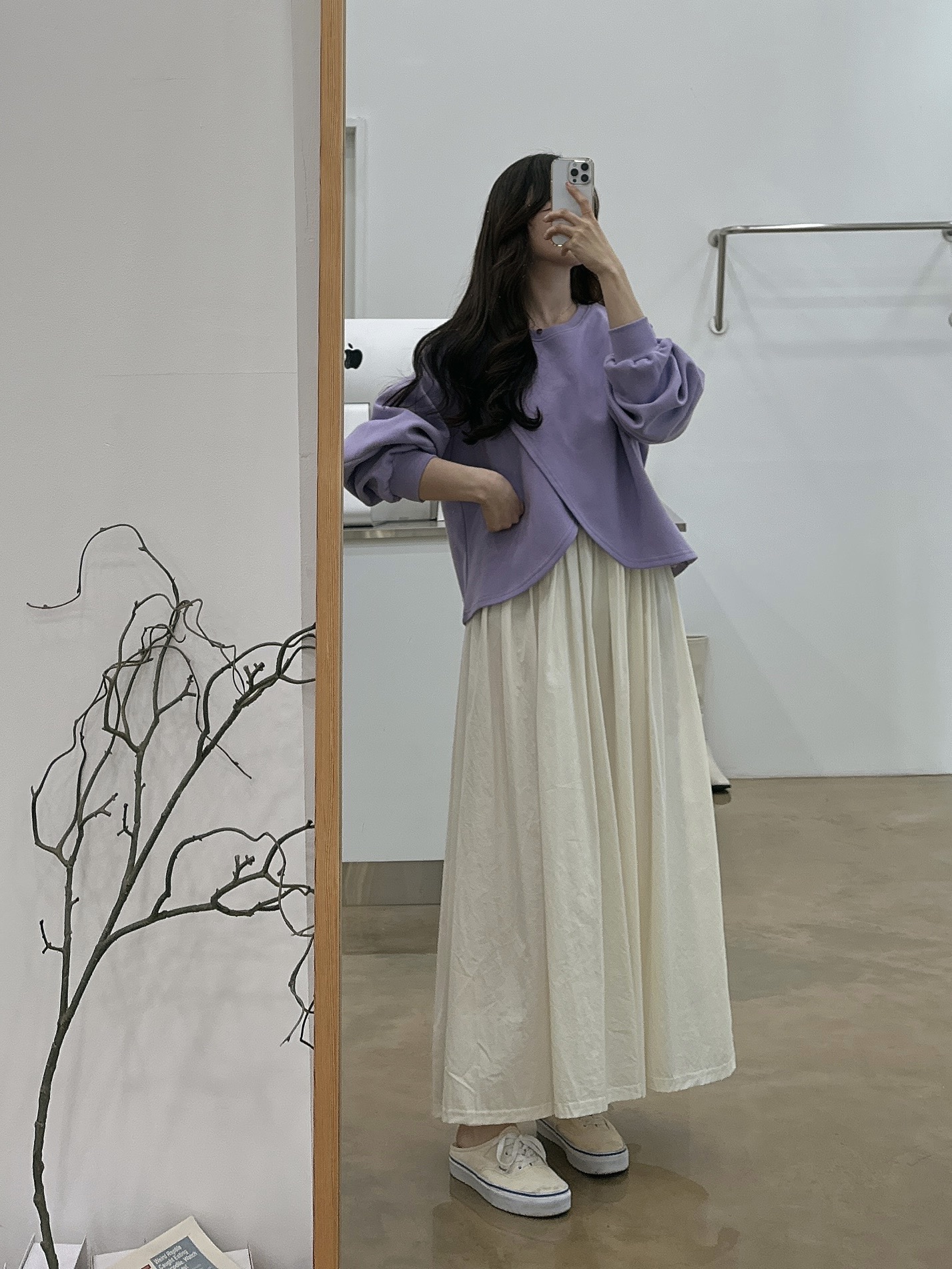 (재진행)오버사선랩맨투맨-백메란지,블랙,보라 상세 이미지 61