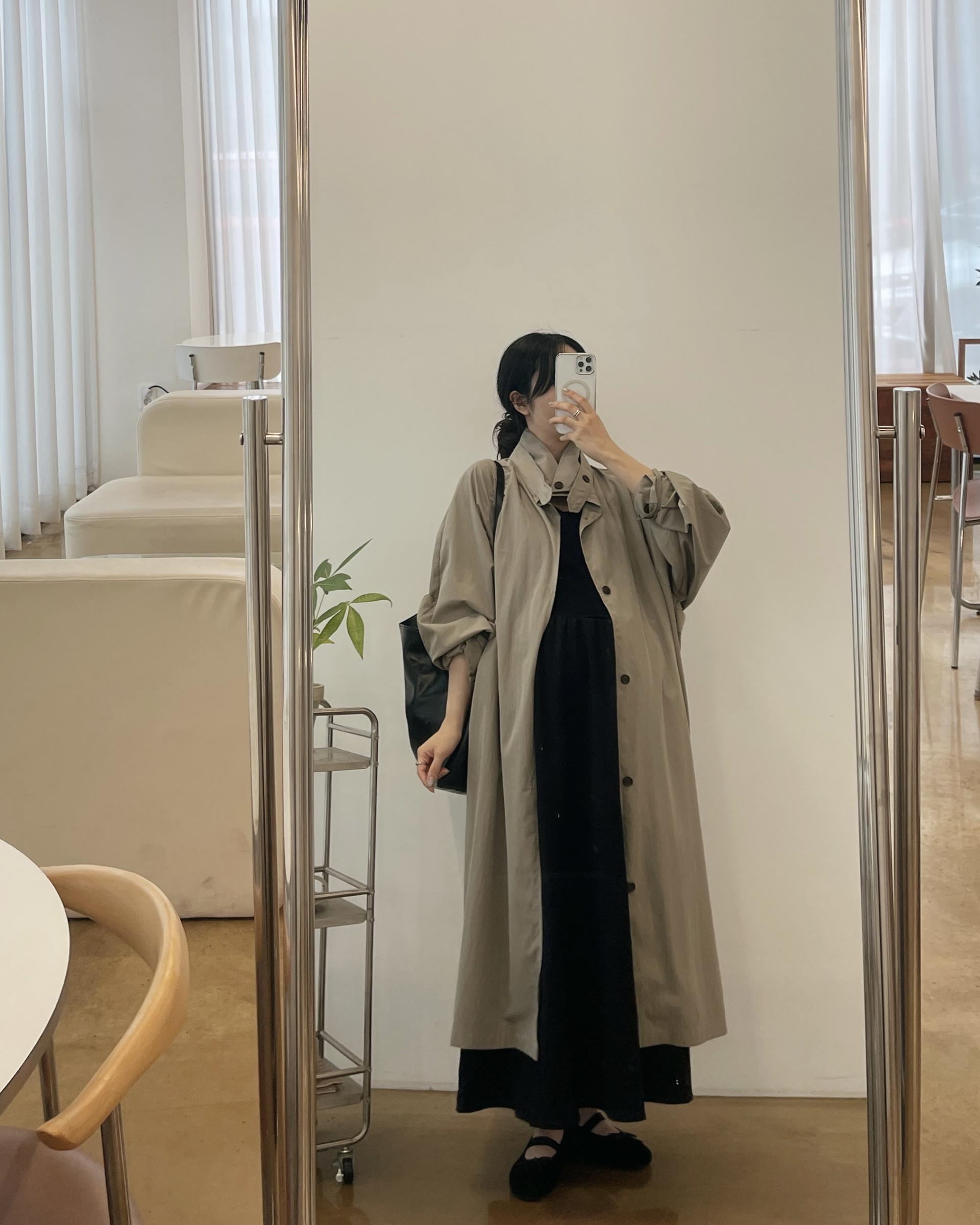 어텀트렌치코트-3color