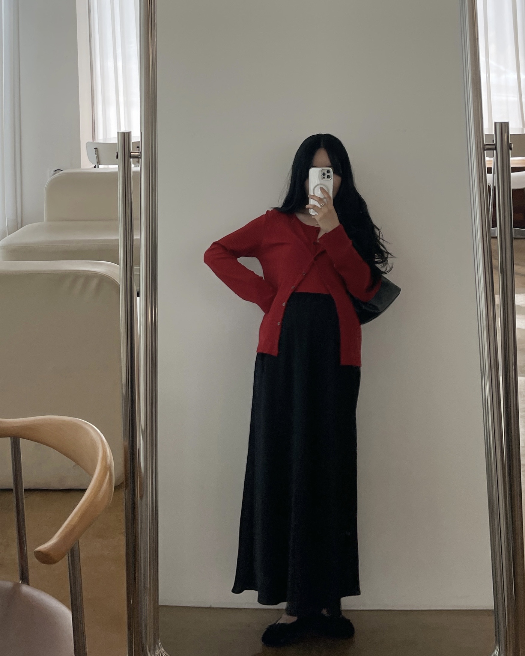 [2사이즈]-(버터골지set)나시+가디건-4color