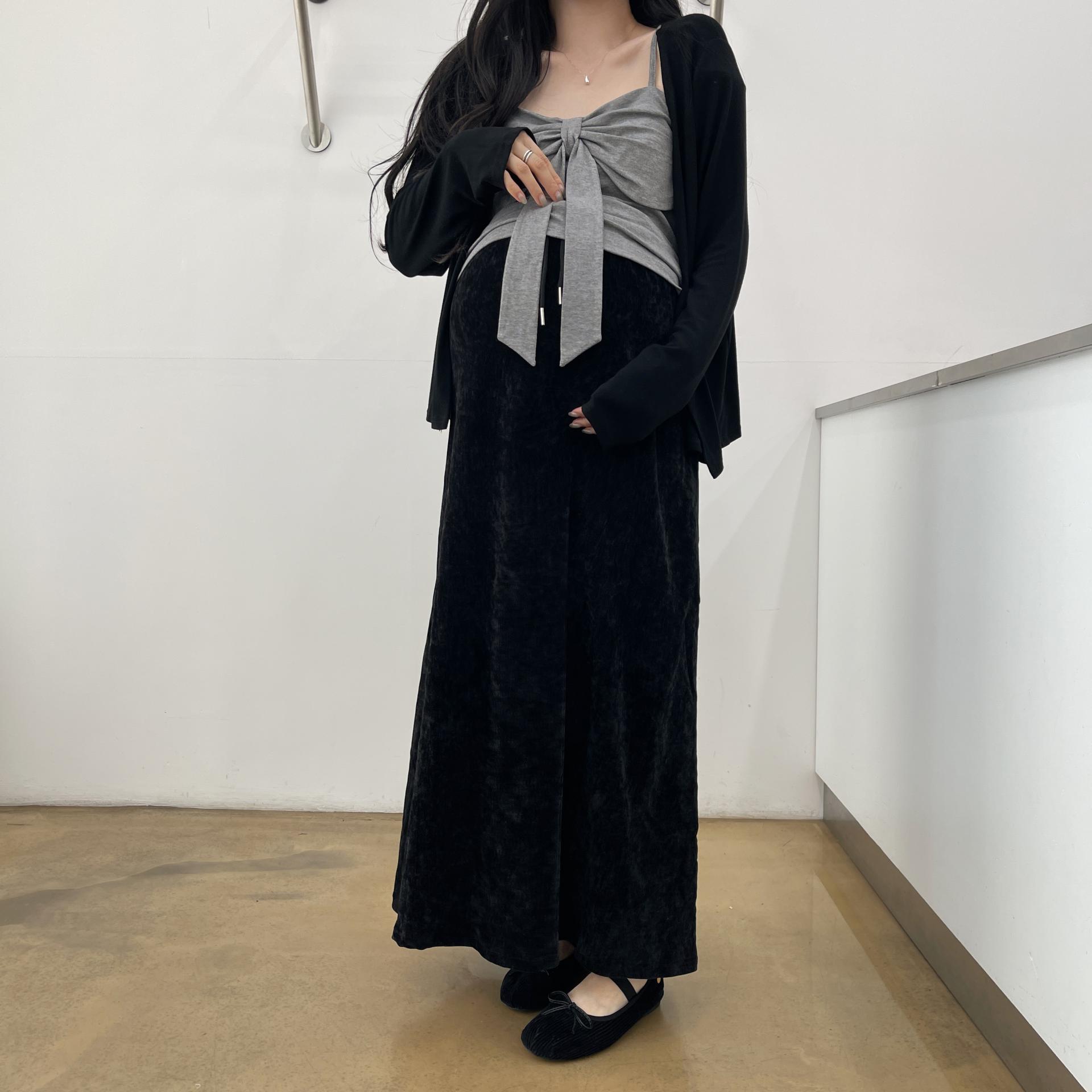 (2사이즈)[set]가디건+리본끈나시-2color