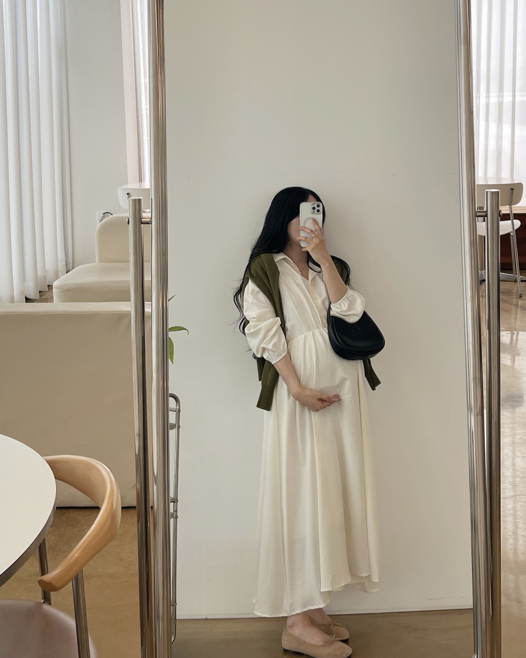 이브밴딩원피스-2color