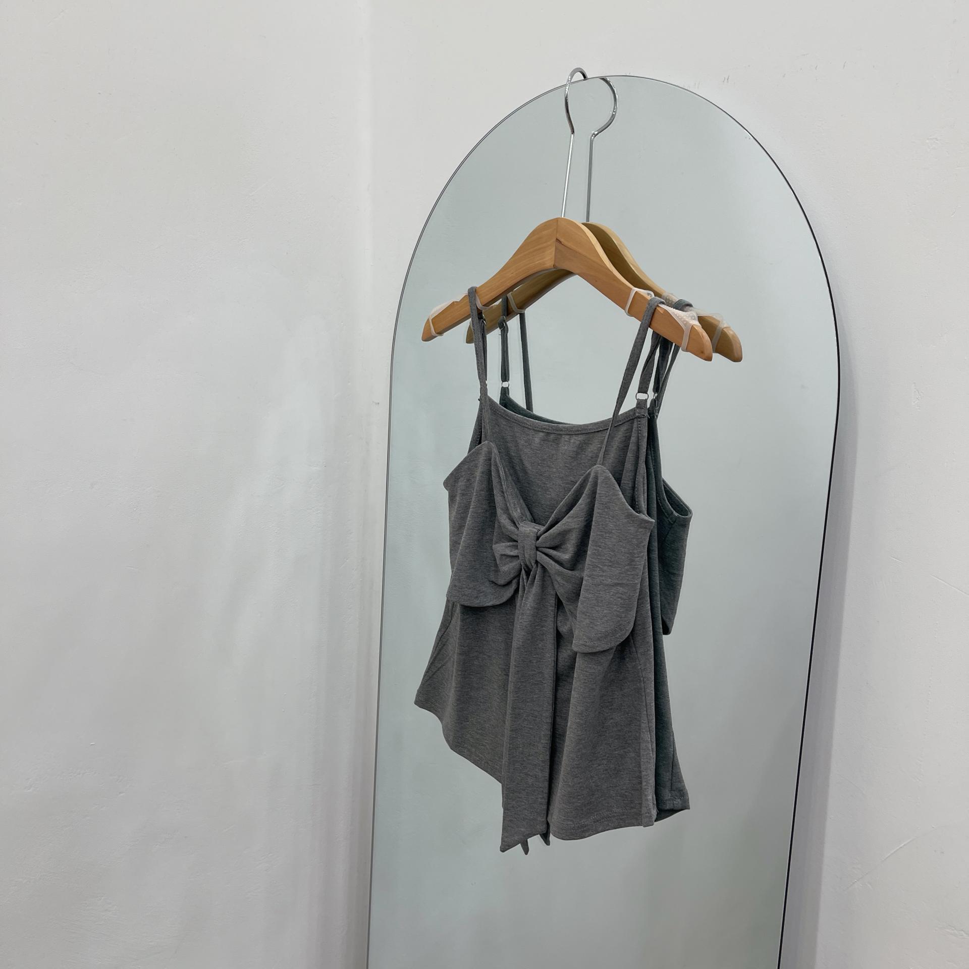 (2사이즈)[set]가디건+리본끈나시-2color