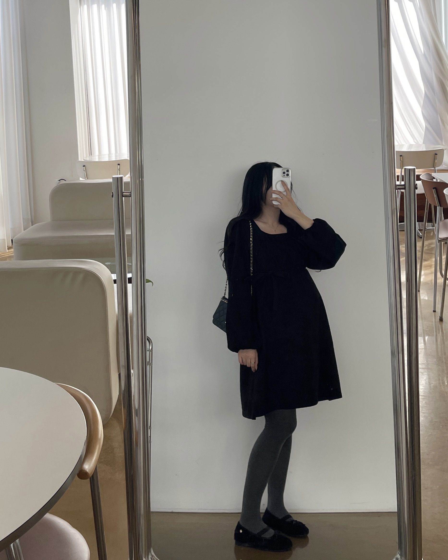 스웨이드미니원피스-2color