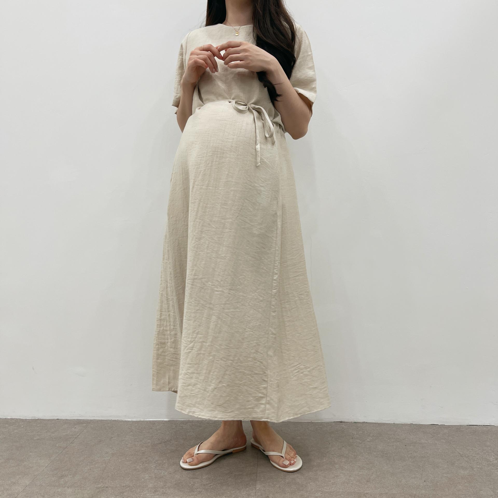린넨타임원피스-베이지,카키,블랙 상세 이미지 19