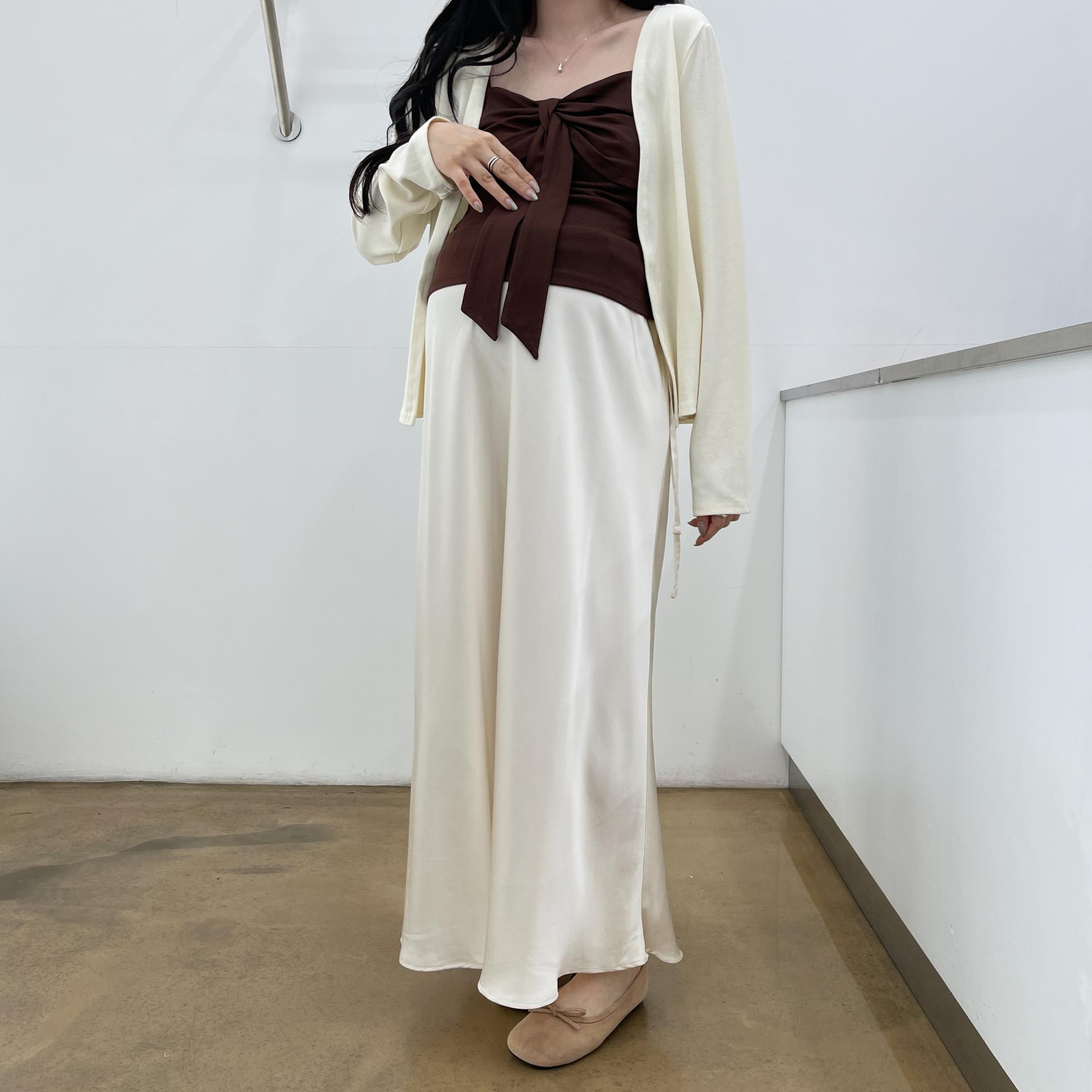 (2사이즈)[set]가디건+리본끈나시-2color